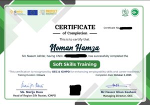 Soft Skill Certificate Government of Pakistan for Overseas Jobs
