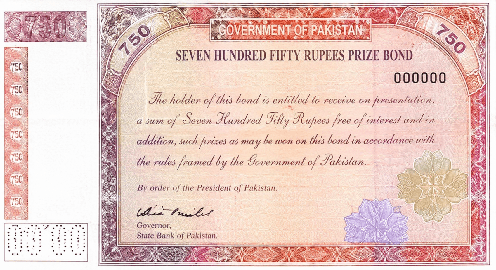 Prize Bond Rs 750 Draw Results Announce Date